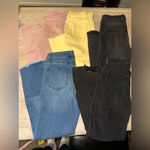 Brand names jeans bundle size 26-27